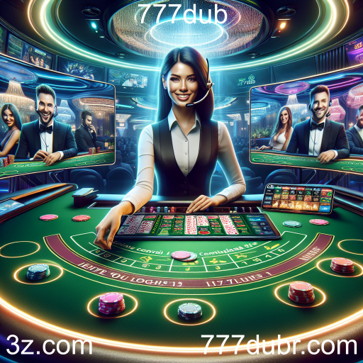 A Experiência Imersiva do Cassino ao Vivo no 777dub
